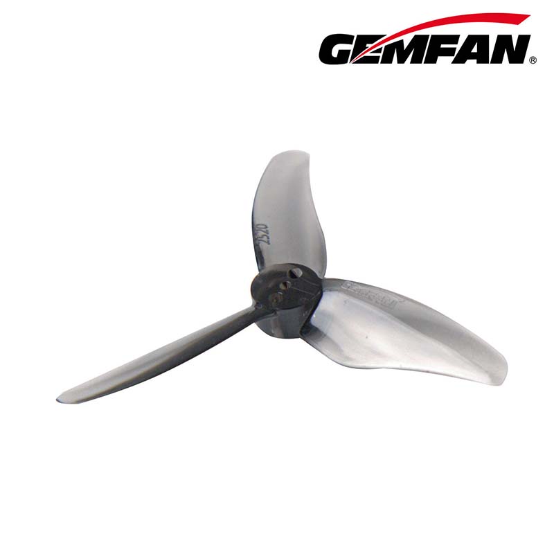 Fpv Drone Propeller - Śmigło Gemfan Hurricane 2520-3 2,5-calowe, 3-łopatowe