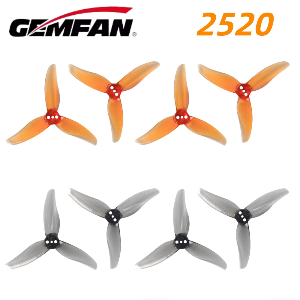 Fpv Drone Motor - 4 pary śmigieł Gemfan Hurricane 2520