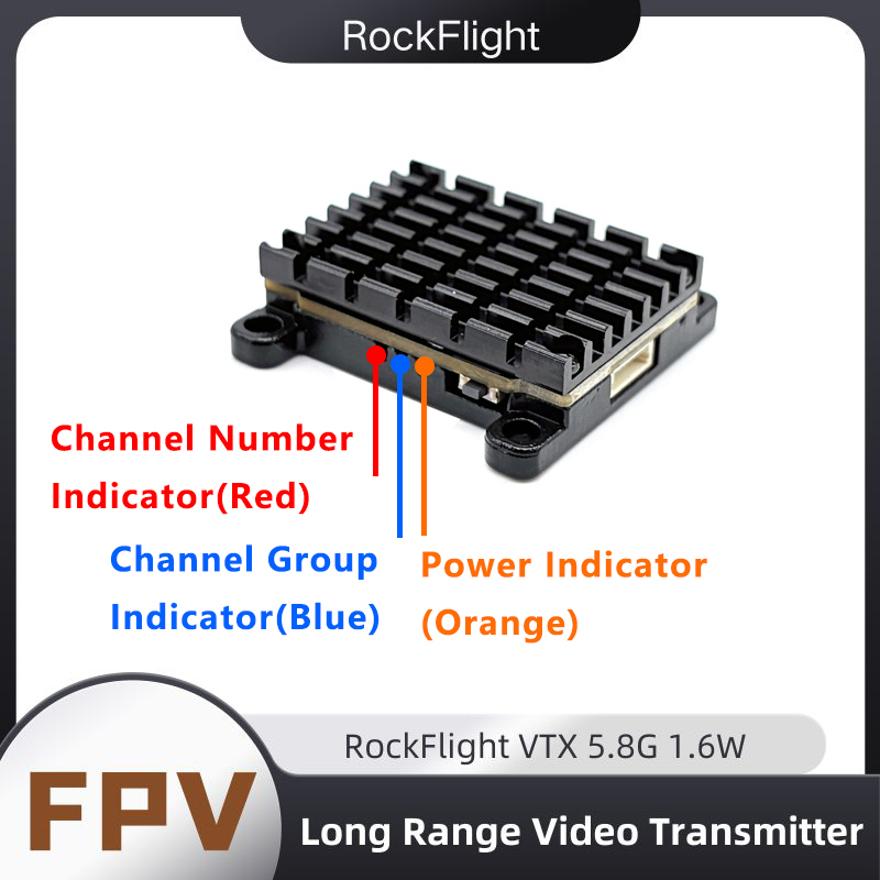 RockFlight TX663 VTX 5.8G 48CH – Fpv Drone Frame recenzja i cena