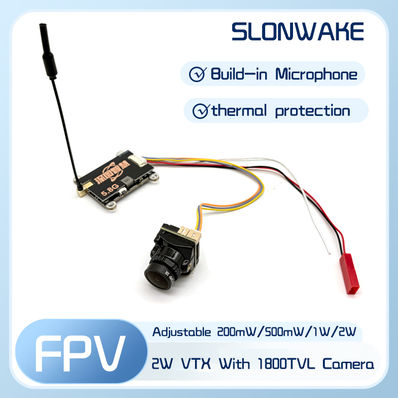 Nadajnik SLONWAKE 5.8G 56CH 2W – Fpv Drone Frame recenzja i cena