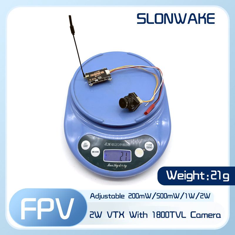 Nadajnik SLONWAKE 5.8G 56CH 2W – Fpv Drone Frame recenzja i cena