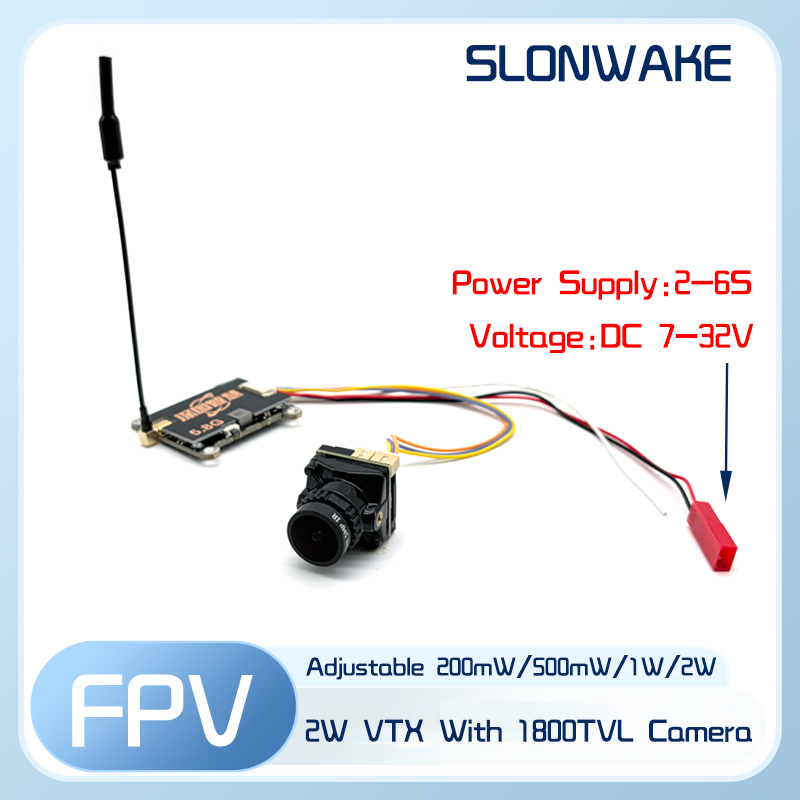 Nadajnik SLONWAKE 5.8G 56CH 2W – Fpv Drone Frame recenzja i cena